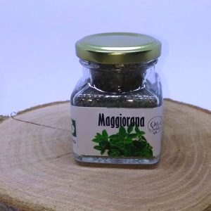 MAGGIORANA ESSICCATA IN FOGLIE GR.10 IN VASETTO DI VETRO