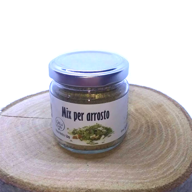 MIX PER ARROSTO IN POLVERE GR.50 IN VASETTO DI VETRO