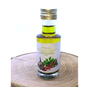 OLIO EVO AROMATIZZATO AGLIO PREZZEMOLO E PEPERONCINO 50 ML