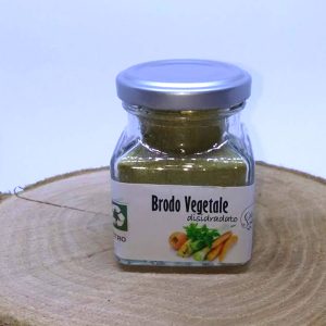 PREPARATO PER BRODO VEGETALE GRANULARE GR.25 IN VASETTO DI VETRO